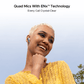boAt Airdopes 280 ANC | Wireless Earbuds with ANC up to 32dB, Quad Mics ENx™ Tech, 60 Hours Playback