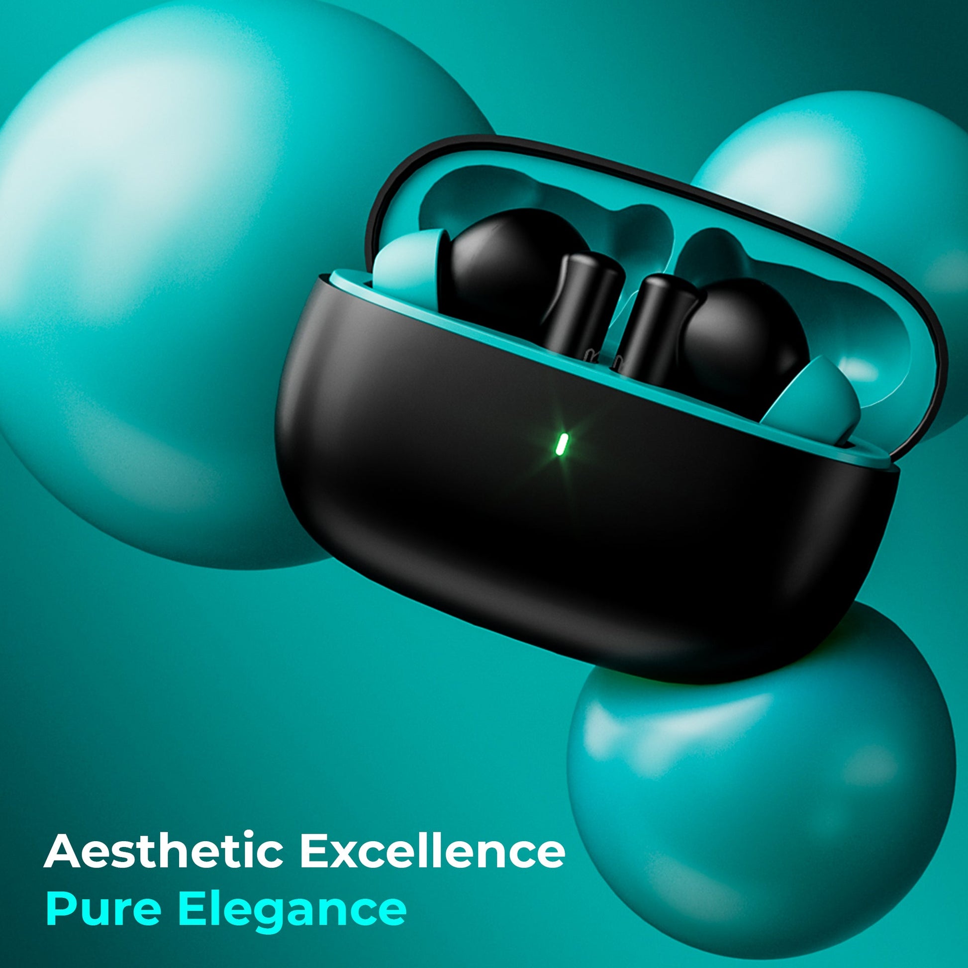 TRIGGR Ultrabuds N1 Neo with ENC, 40Hr Playback, 13mm Drivers, Rich Bass, Fast Charging Bluetooth Headset