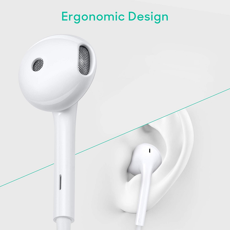 Oppo Mh319 Half-Ear Wired Earphones with mic