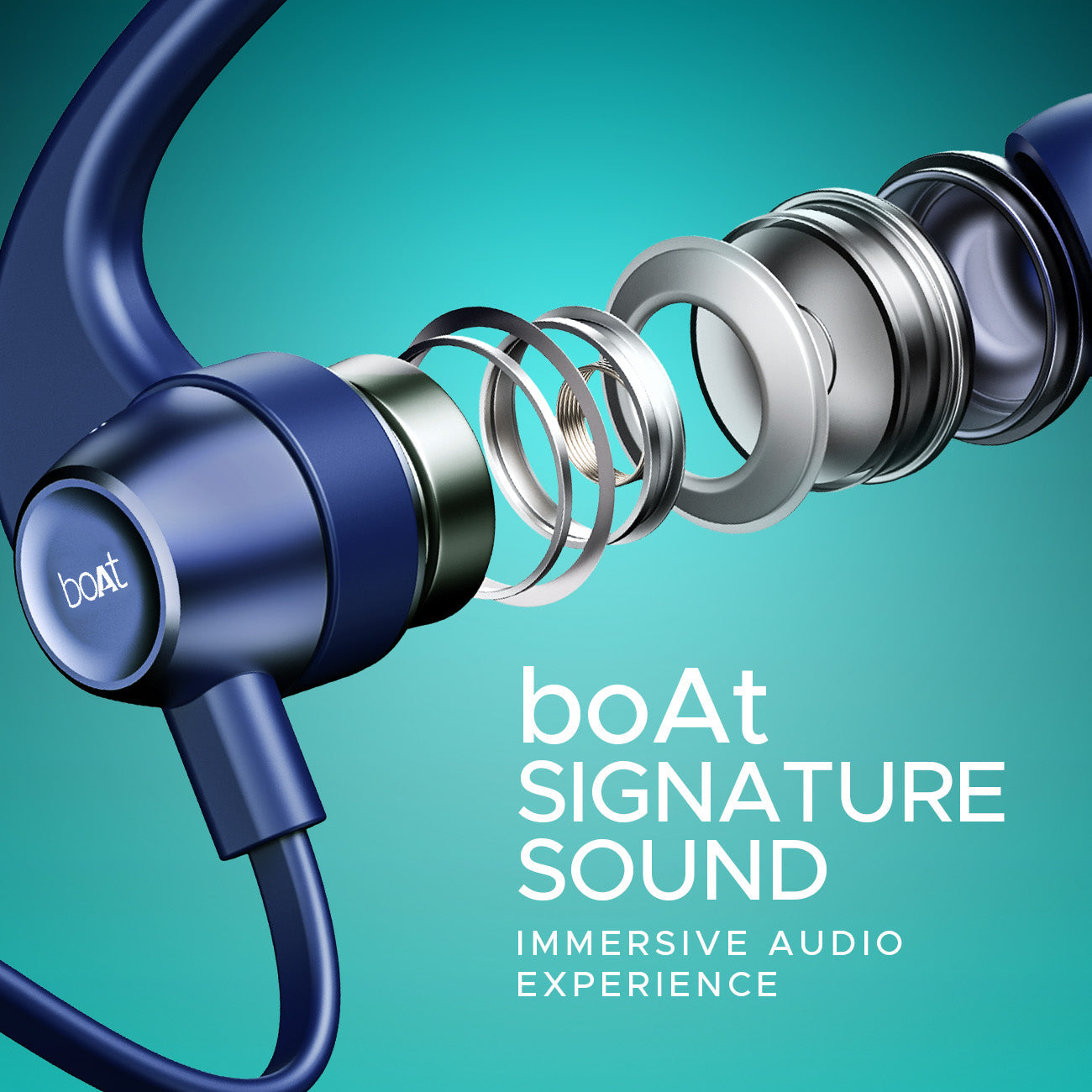 boAt Rockerz 255 Pro+ | Bluetooth Earphone with 10mm drivers, Up to 60 Hours Nonstop Playback, Type-C charging, ASAP™ Charge