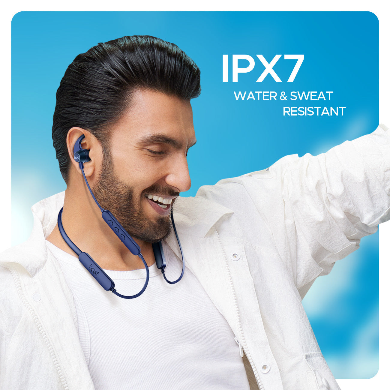 boAt Rockerz 255 Pro+ | Bluetooth Earphone with 10mm drivers, Up to 60 Hours Nonstop Playback, Type-C charging, ASAP™ Charge