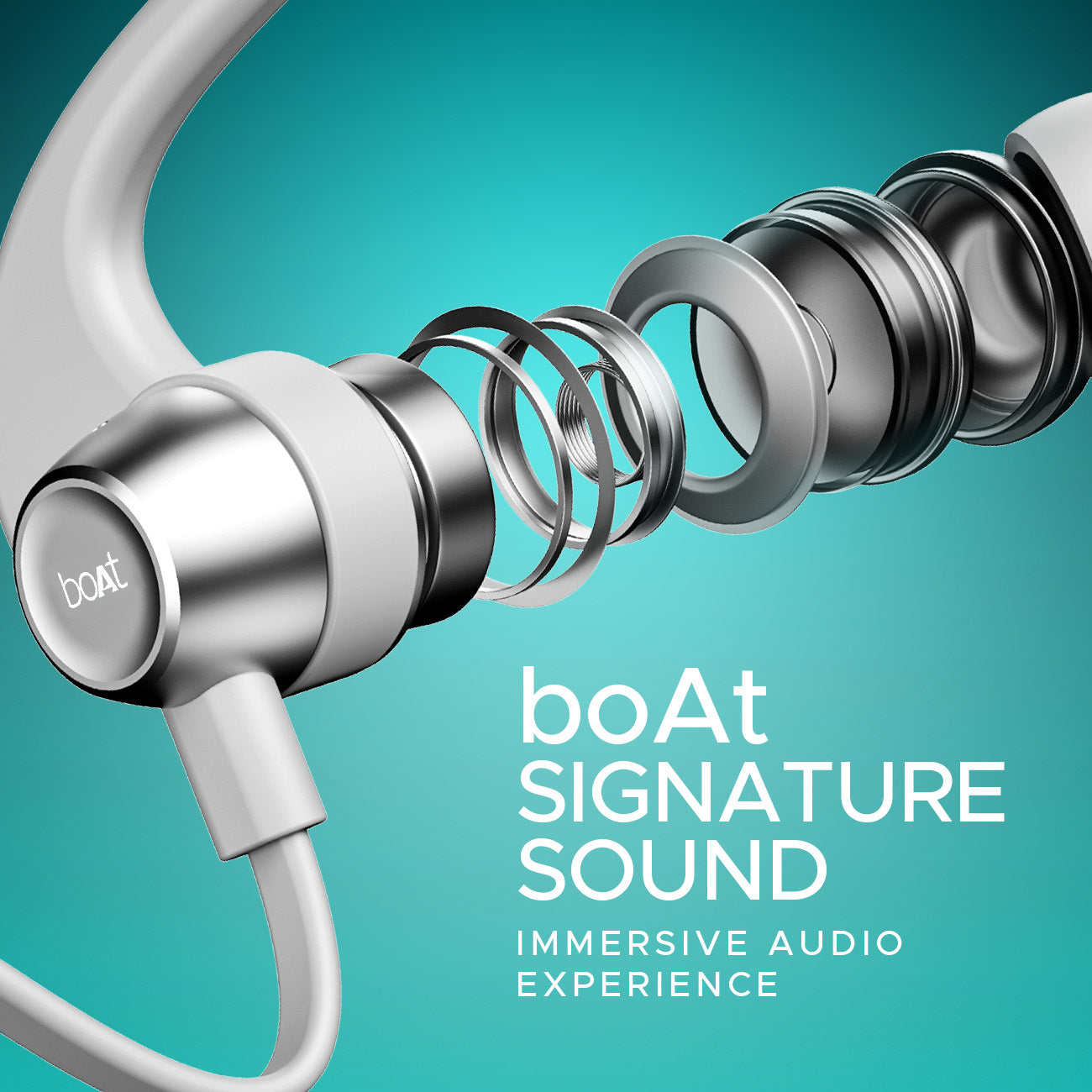 boAt Rockerz 255 Pro+ | Bluetooth Earphone with 10mm drivers, Up to 60 Hours Nonstop Playback, Type-C charging, ASAP™ Charge
