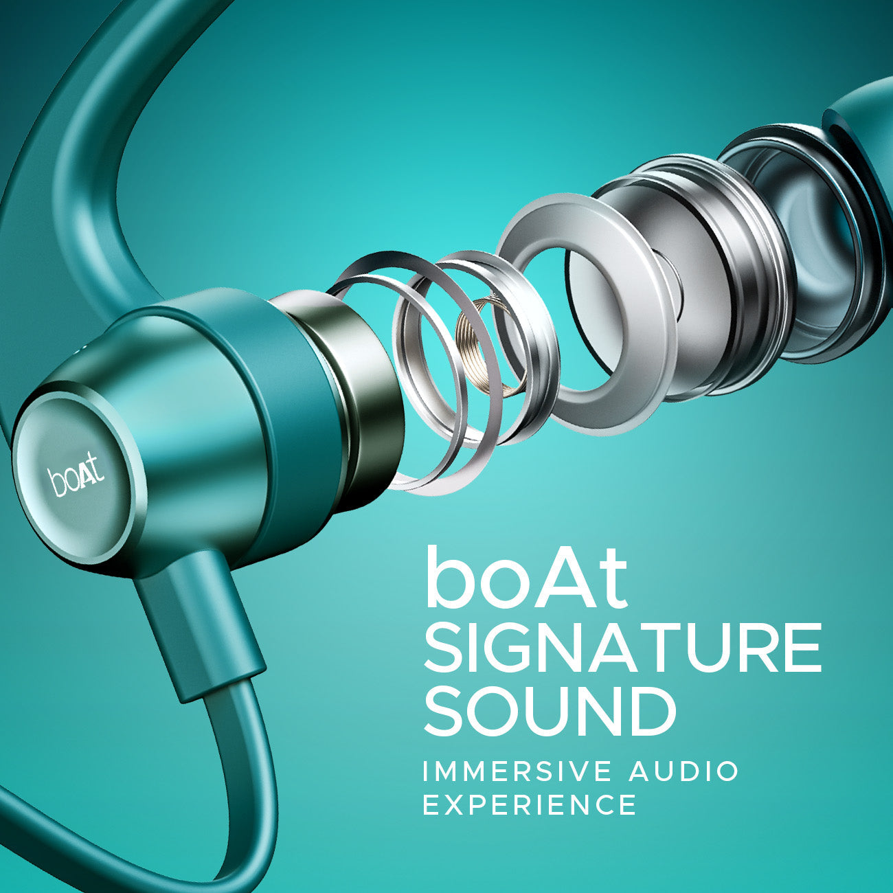 boAt Rockerz 255 Pro+ | Bluetooth Earphone with 10mm drivers, Up to 60 Hours Nonstop Playback, Type-C charging, ASAP™ Charge