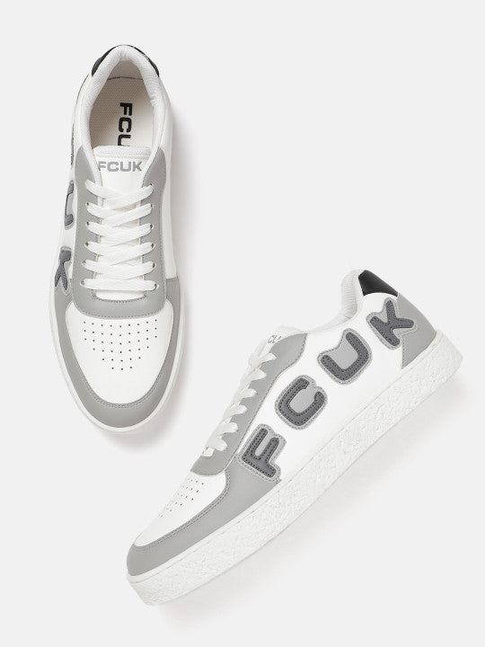 FCUK Men Brand Logo Detailed Everyday Sneakers