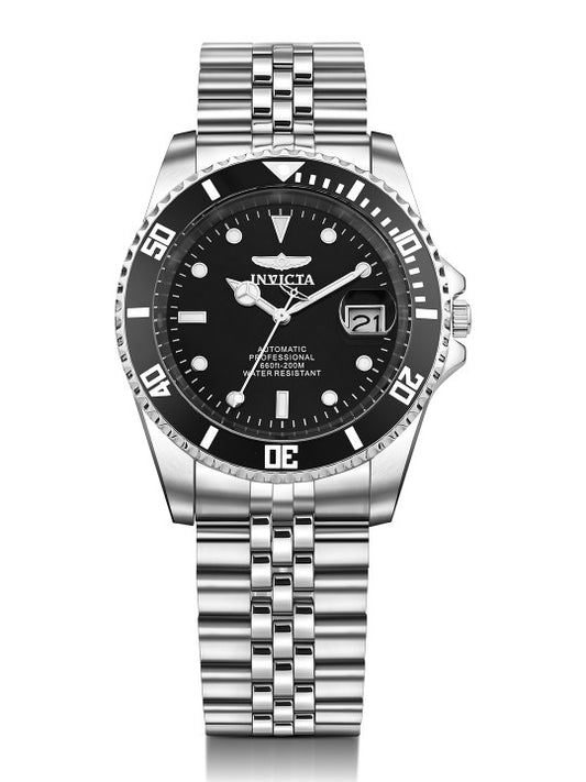 Men Pro Diver Automatic Black Dial Analog Watch