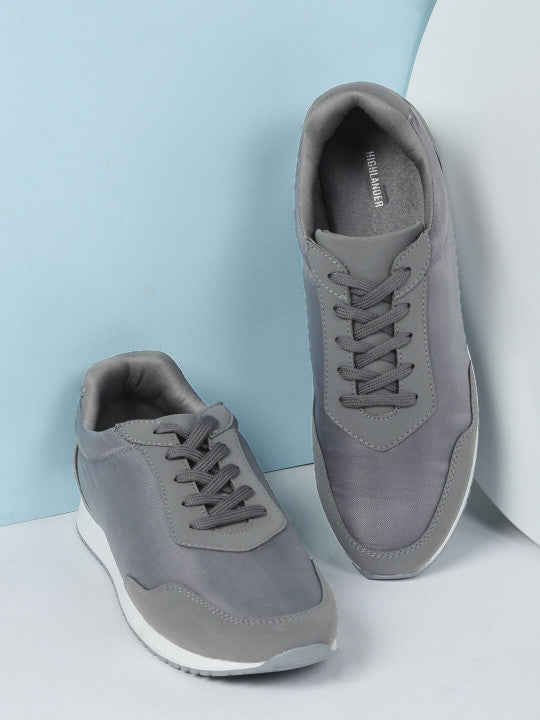 HIGHLANDER Men Mesh Lace-Up Sneakers
