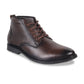 Men Textured Leather Mid-Top Formal Derbys