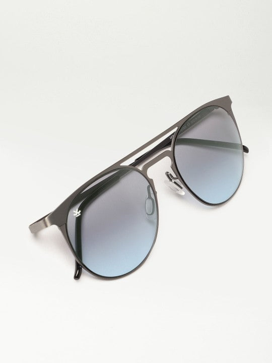 WROGN Unisex Round Sunglasses