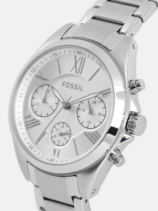 Fossil Women Silver-Toned Analogue Watch BQ3035_OR