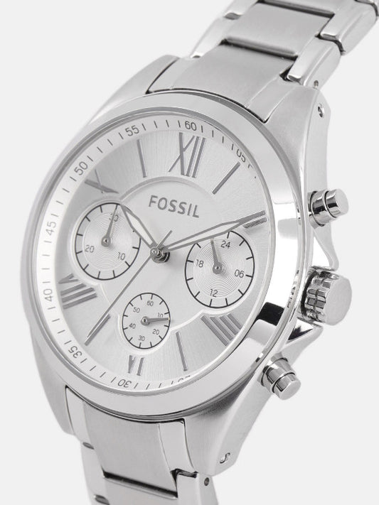 Fossil Women Silver-Toned Analogue Watch