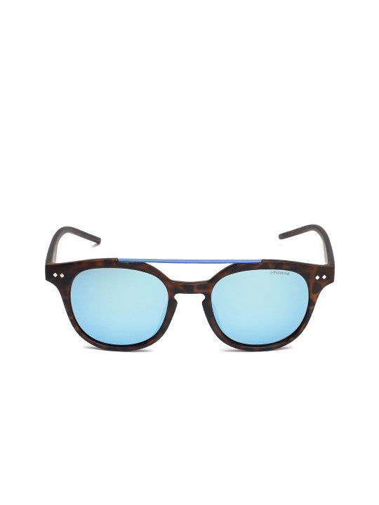 Polaroid Unisex PLD 1023/S 202 51JY Round Mirrored Sunglasses