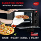 Pigeon Black 14L Stainless Steel Oven Toaster Grill - 900W