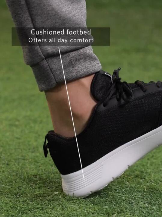 ADIDAS Men Black Solid Adivat Running Shoes